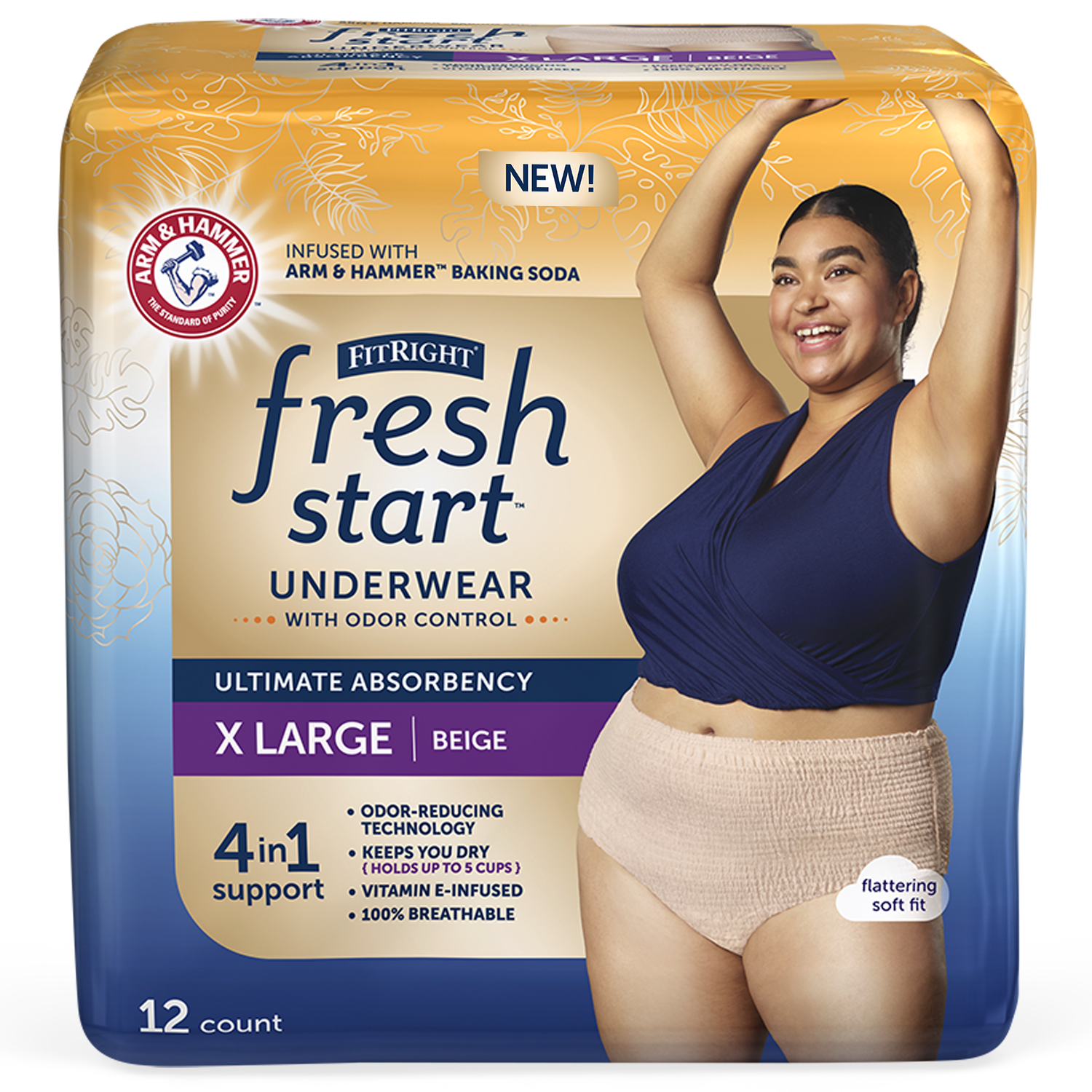 Depend Fit-Flex Maximum Absorbency Extra Large Underwear for Women, 48 ct -  Pick 'n Save